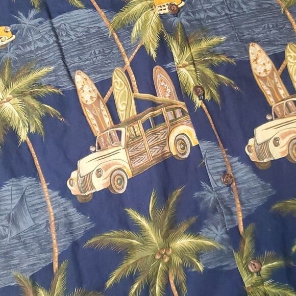 KY'S Button-Up Hawaiian Shirt - Picture 3 of 7